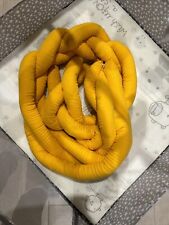 Riduttore a Treccia Culla Colore Gialla, Glammy Azzurra