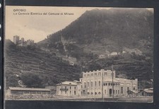 Cartolina Grosio La Centrale Elettrica del Comune di Milano CC182