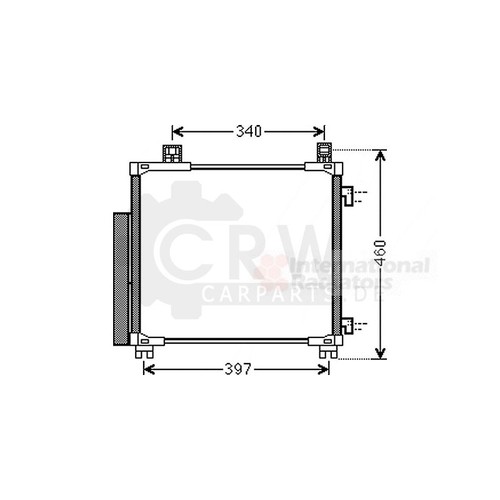 Condensatore climatizzatore - condensatore,