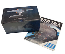 S.S. Enterprise NX-01 Refit grande nave stellare Star Trek Eaglemoss con caricatore
