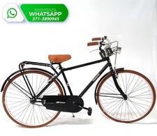 Bicicletta SENZA CAMBIO Vintage Retrò UOMO VELOPOLI 28″ / COLORE NERO MARRONE