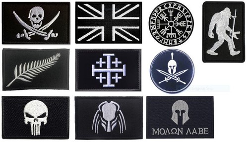 Official velcro black - black, and
