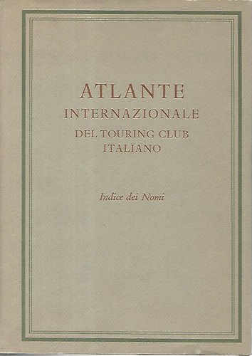 Atlante internazionale del