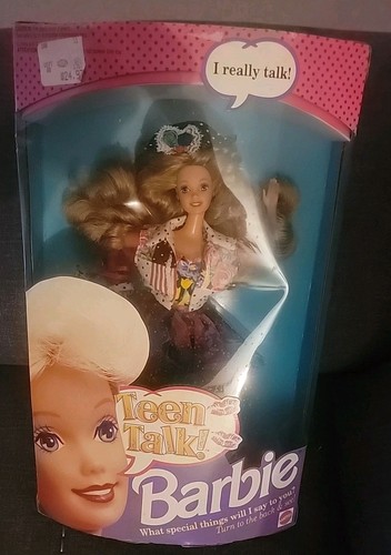 Barbie teen talk 1991 bionda - teen,