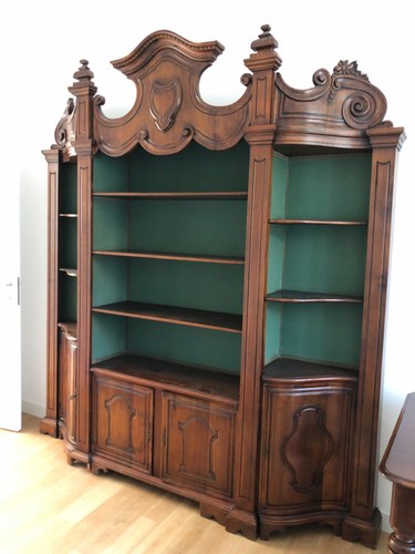 Libreria antica legno - libreria,
