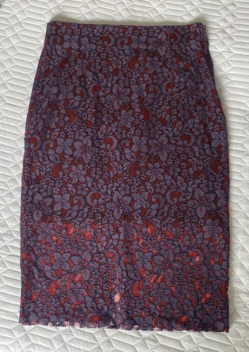 Gonna tubino zara viola - zara,