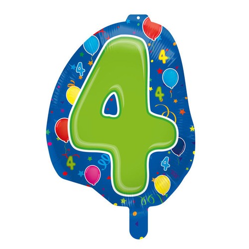 Palloncino numero anni - palloncino,
