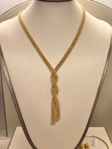 Collana donna oro giallo - collana,