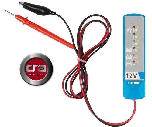Tester prova batteria carica - prova,