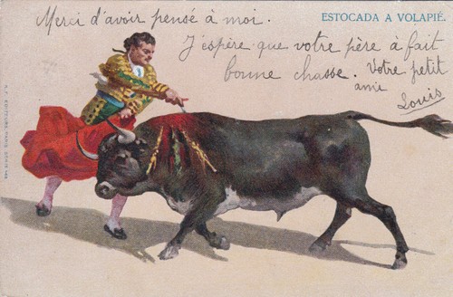 Cpa corrida tauromachie - cpa,