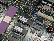 Apple Macintosh ROM Set Chip di Ricambio per 128K, 512K, 512Ke, Mac Plus EPROM