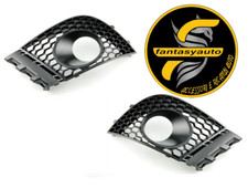 Seat Ibiza Dal 2006-2008 Kit Griglie Antinebbia Fendinebbia Dx E Sx Neri