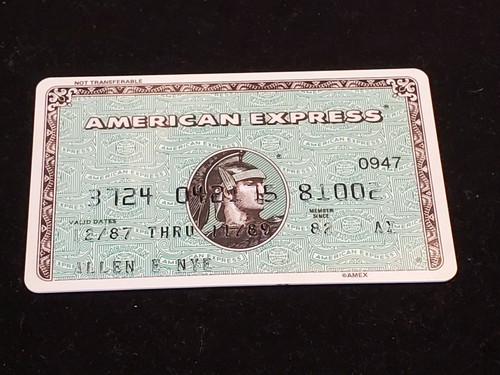 Carta credito american - di,