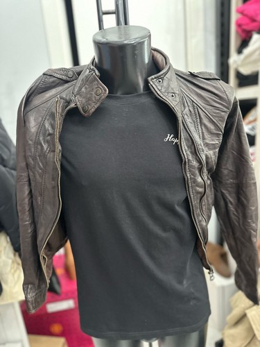 Bershka giacca pelle donna - in,