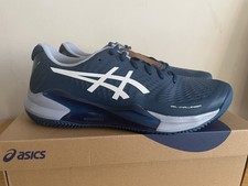 Nuovissima scarpa da tennis Asics GEL-CHALLENGER 14 CLAY da uomo UK 10 - nuova con scatola - prezzo consigliato £ 105