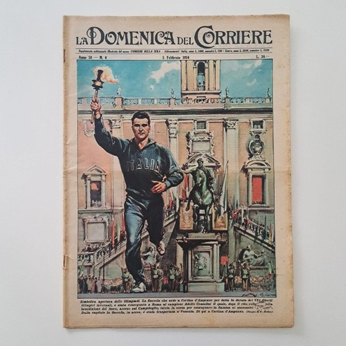 Domenica del corriere 1956 - domenica,