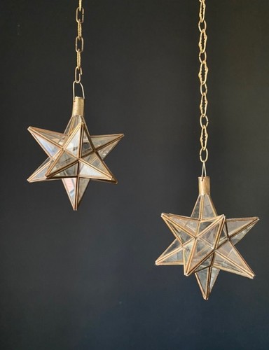 Coppia lampadari stella - coppia,