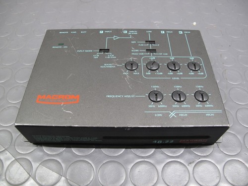 Macrom equalizzatore - macrom,