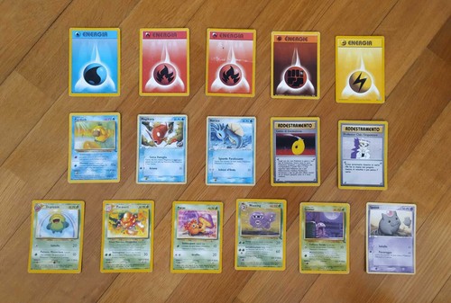 Lotto carte pokémon vari - lotto,