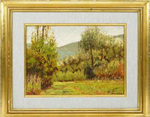 Dipinto olio compenasato - dipinto, su