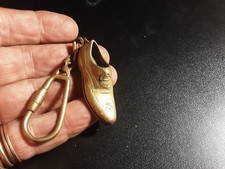 PORTACHIAVI FERRAGAMO SCARPA IN OTTONE MASSICCIO