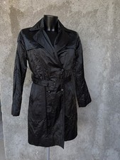 Trench Nero Cangiante