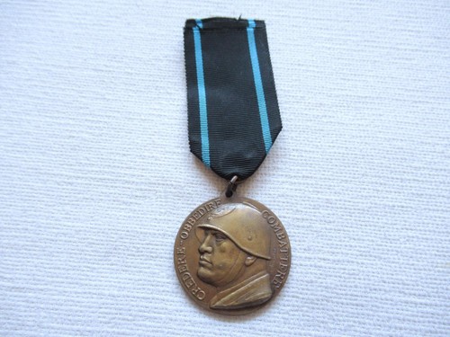 Medaglia italia 1936 - medaglia, credere