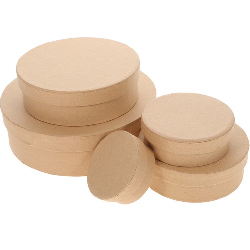 Pcs small round - small, cardboard