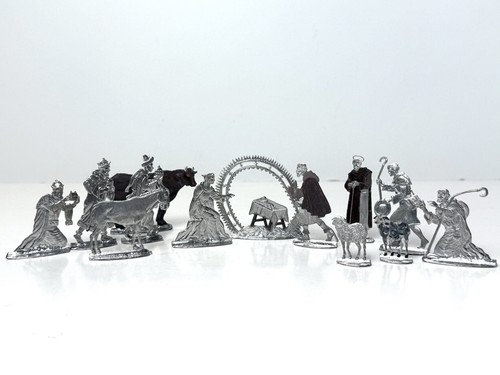 Set statuine peltro - 13,
