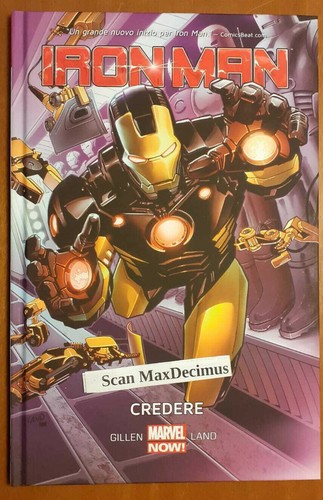 Panini marvel now iron - marvel, 1