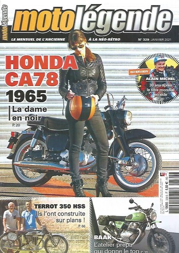Moto legende 329 - moto, honda