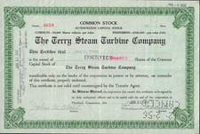 The Terry Steam Turbine