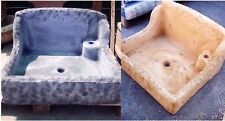 LAVANDINO LAVAMANI LAVABO LAVELLO DA GIARDINO VASCA RUSTICO INTERNO NO PIETRA