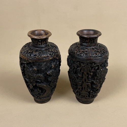 Pair antique oriental - 2,