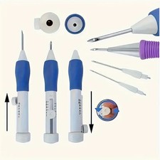 Set penne ricamo magiche ago