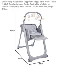 seggiolone Chicco POLLY Magic
