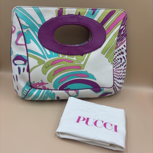 Emilio pucci pochette tela - emilio,