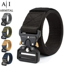 Cintura Tattica Nylon Regolabile con Fibbia a Sgancio Rapido Militare Outdoor