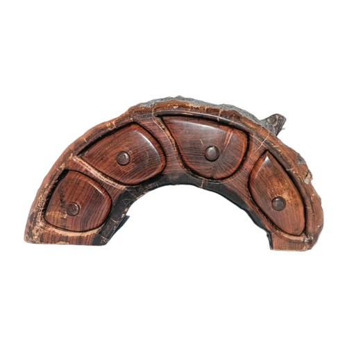 Portagioie vintage burl legno - vintage,