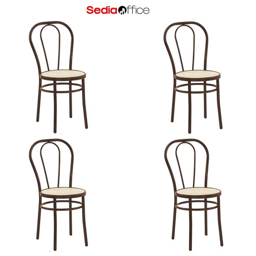 Sedia thonet metallo - x,