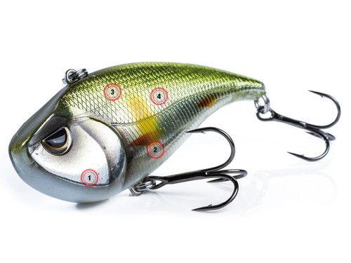Nuovo molix lipless crank 7cm - nuovo,