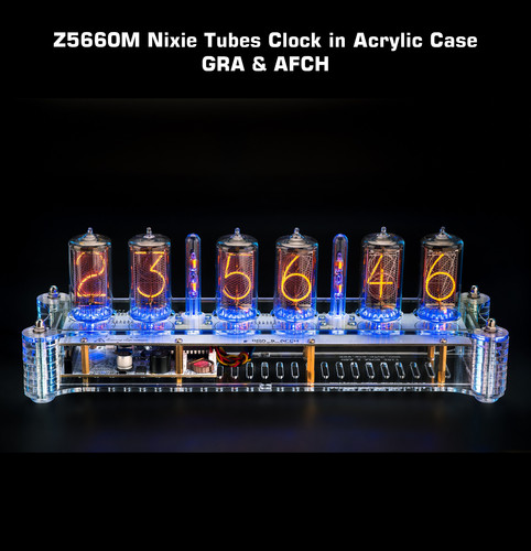 Orologio nixie tube z5660m - nixie,