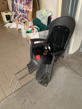 SEGGIOLINO POSTERIORE BICI BAMBINO ATTACCO TELAIO OMOLOGATO 22Kg GRIGIO G910