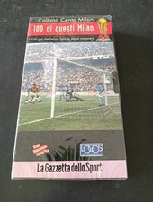 Vhs collana cento - milan, di
