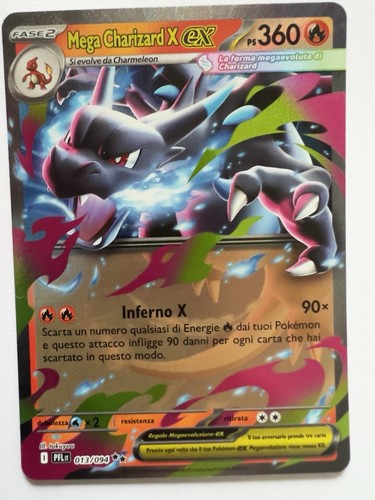 Pokemon card mega charizard - card,