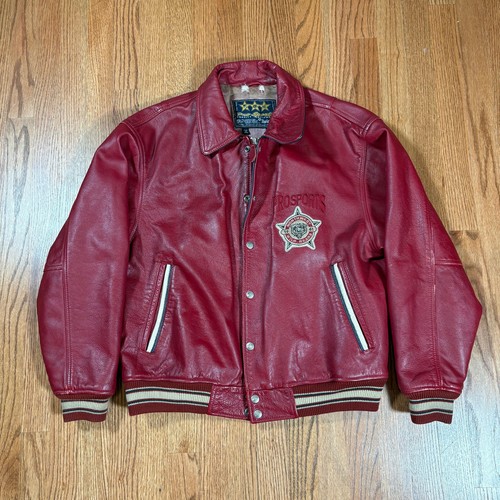 Giacca pelle vintage avirex - giacca,