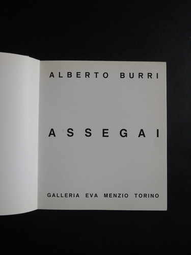 Alberto burri neri - alberto,