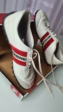 Scarpe da Uomo Sportive Sneakers Bianche Eleganti Stringate N.43