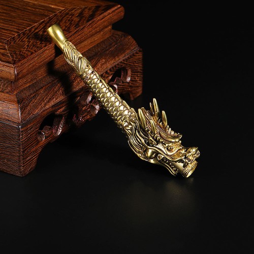 Pipa fumo in ottone - da,