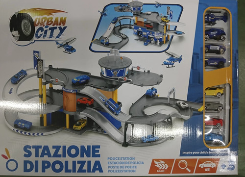 Stazione polizia urban city - di,